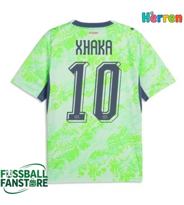 Schweiz Granit Xhaka #10 Replik Auswärtstrikot WM 2026 Kurzarm